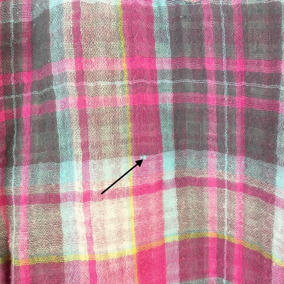 Rails Kendra Pink Plaid Cotton Button Down Shirt - Picture 6 of 8